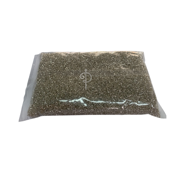 Canutillo Suelto Plateado Transparente 1 Lb